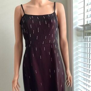 Tahari beaded cocktail dress Sz 4